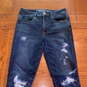 American Eagle Distressed Jeggings